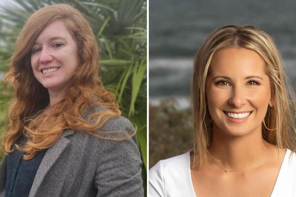HRI announced two key program coordinator hires early in 2025. Ashley Bennis, left, was named Clean Coast Texas Program Coordinator, and Stephane DeWaters is the new Sink Your Shucks Program Coordinator.